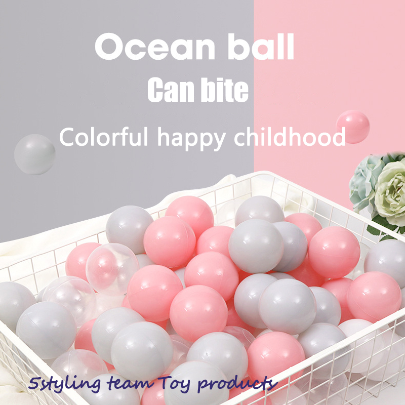 Naughty Fort océan personnalisé boule Bobo balle 5.5 \/ 6\/7\/8 makalon épaissie protection de l'environnement jouet balle en plastique en gros