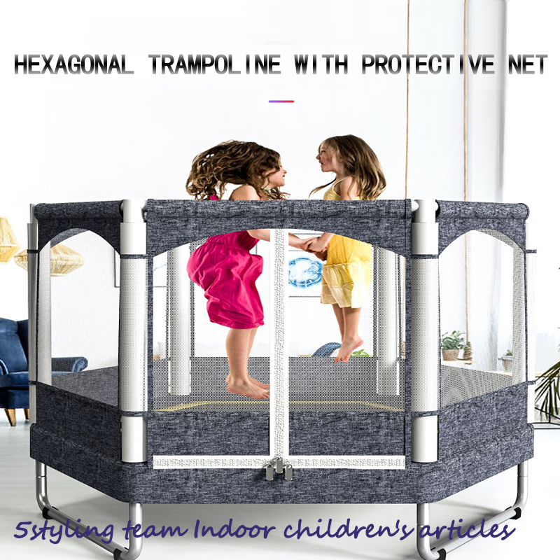 Boden trampoline maison pour enfants intérieur bébé trampoline ceinture de fitness pour enfants net maison jouet trampoline